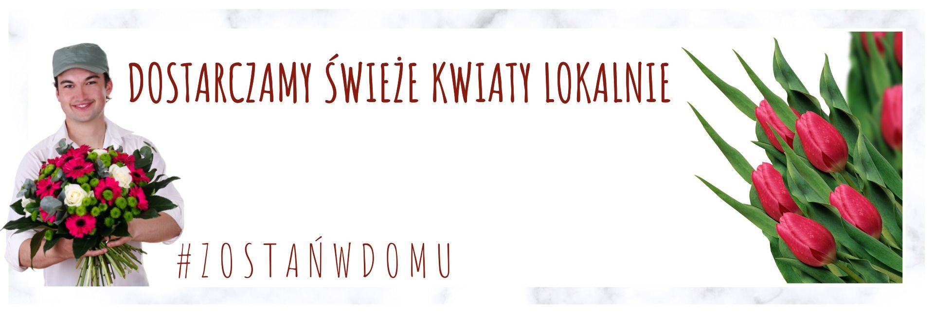 Dostarczamy świeże kwiaty